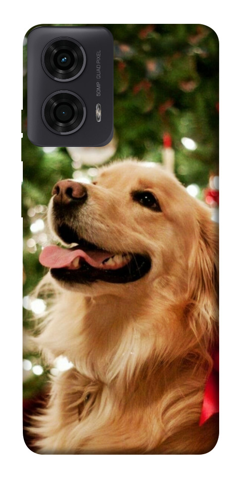 Чехол New year dog для Motorola Moto G24