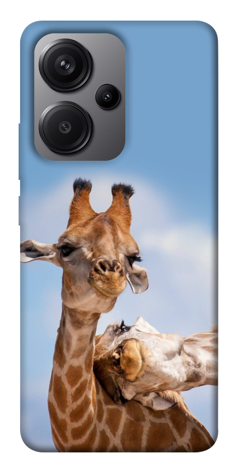 Чехол Милые жирафы для Xiaomi Redmi Note 13 Pro+