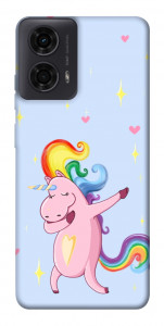 Чехол Unicorn party для Motorola Moto G04