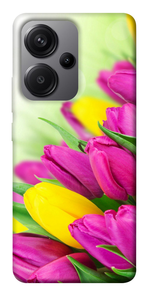 Чехол Красочные тюльпаны для Xiaomi Redmi Note 13 Pro+