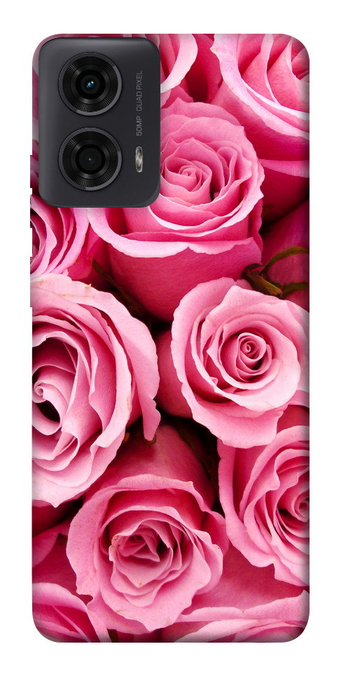 Чехол Bouquet of roses для Motorola Moto G24