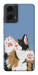 Чохол Funny cat для Motorola Moto G24