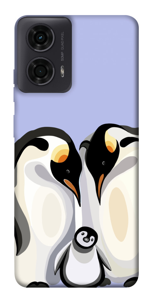 Чехол Penguin family для Motorola Moto G24