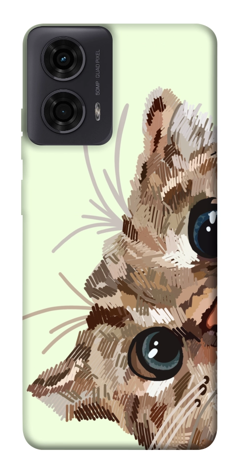 Чехол Cat muzzle для Motorola Moto G04