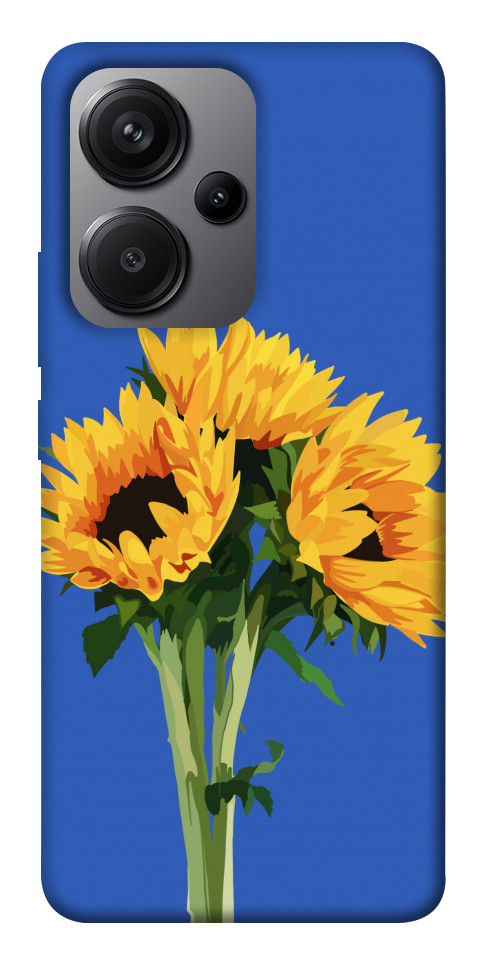 Чохол Bouquet of sunflowers для Xiaomi Redmi Note 13 Pro+