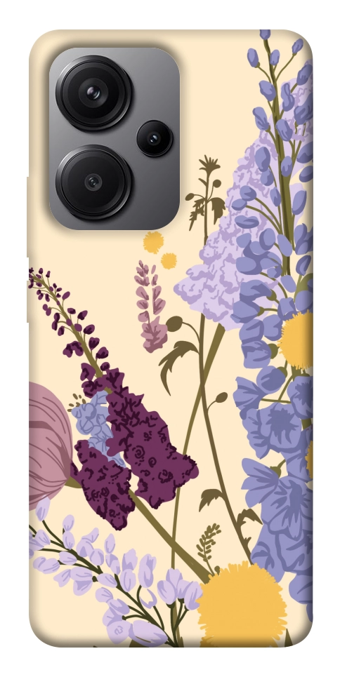 Чехол Flowers art для Xiaomi Redmi Note 13 Pro+