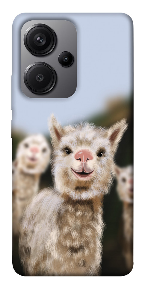 Чехол Funny llamas для Xiaomi Redmi Note 13 Pro+