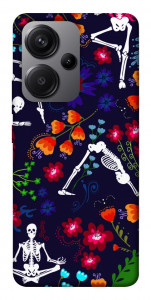 Чехол Yoga skeletons для Xiaomi Redmi Note 13 Pro+