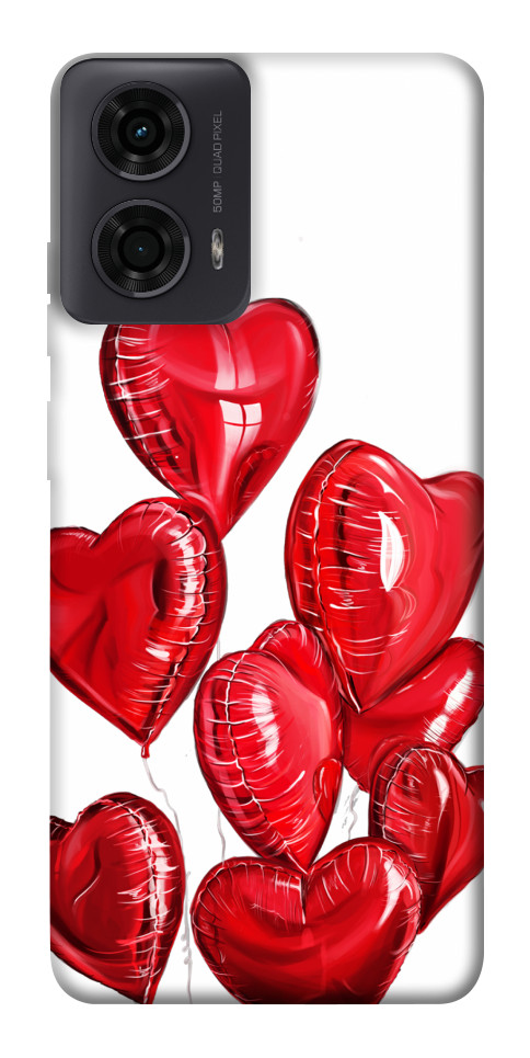 Чохол Heart balloons для Motorola Moto G04