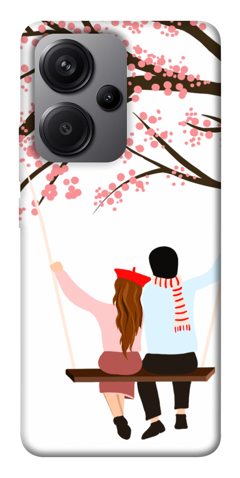 Чехол Закохана парочка для Xiaomi Redmi Note 13 Pro+