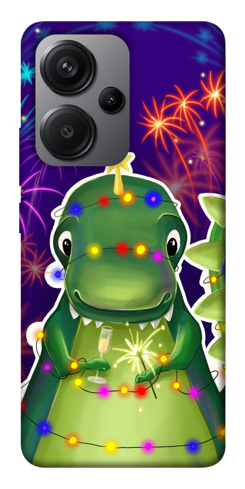 Чехол Зеленый дракон для Xiaomi Redmi Note 13 Pro+