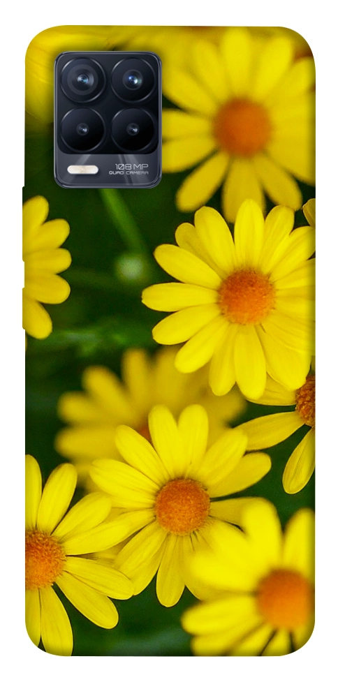 Чехол Yellow chamomiles для Realme 8