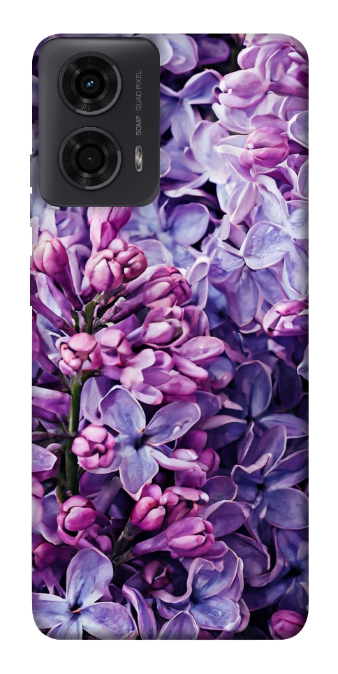 Чехол Violet blossoms для Motorola Moto G04