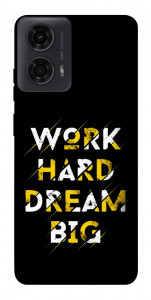 Чехол Work hard для Motorola Moto G24