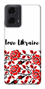 Чехол Love Ukraine для Motorola Moto G04