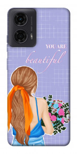 Чехол You are beautiful для Motorola Moto G24