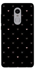 Чехол Сердечки для Xiaomi Redmi Note 4 (Snapdragon)