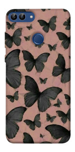 Чехол Порхающие бабочки для Huawei Enjoy 7S