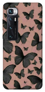 Чехол Порхающие бабочки для Xiaomi Mi 10 Ultra