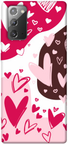 Чехол Hearts mood для Galaxy Note 20