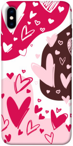 Чехол Hearts mood для iPhone XS (5.8")