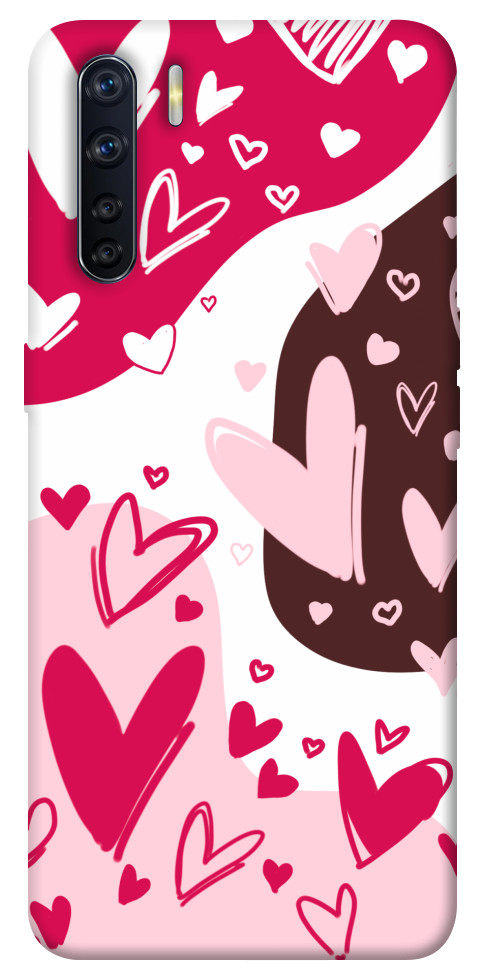 Чехол Hearts mood для Oppo A91