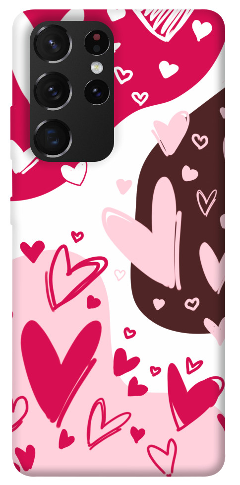 Чехол Hearts mood для Galaxy S21 Ultra