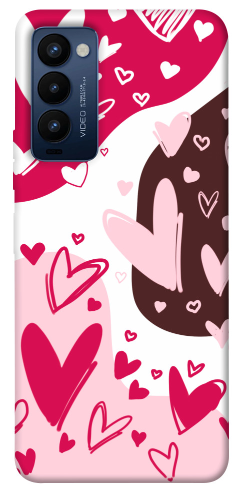 Чохол Hearts mood для TECNO Camon 18P