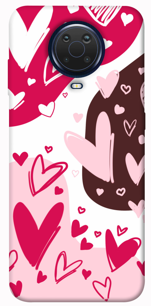 Чехол Hearts mood для Nokia G10