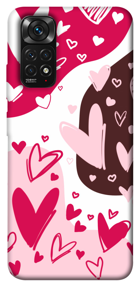 Чехол Hearts mood для Xiaomi Redmi Note 11 (Global)