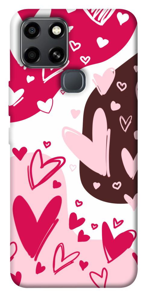 Чехол Hearts mood для Infinix Smart 6