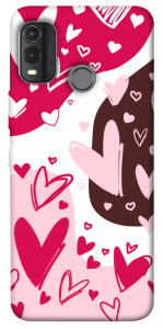 Чехол Hearts mood для Nokia G11 Plus