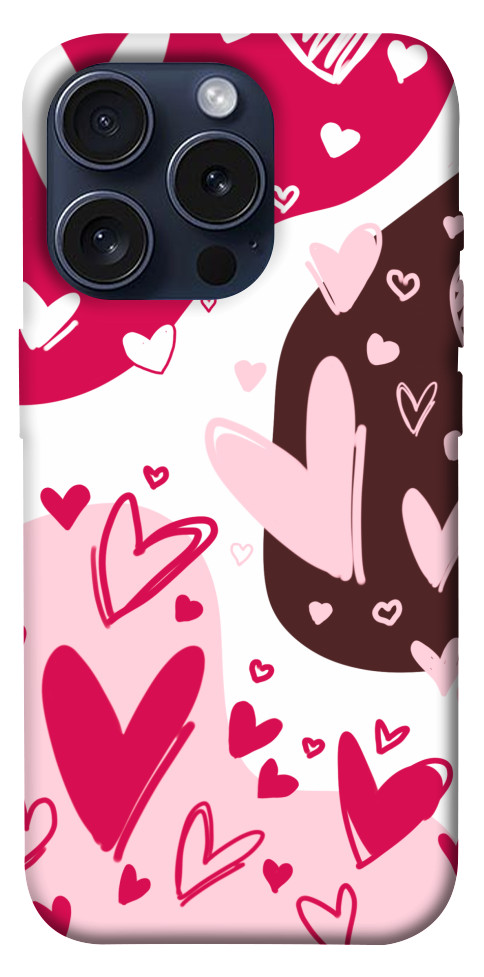 Чохол Hearts mood для iPhone 15 Pro