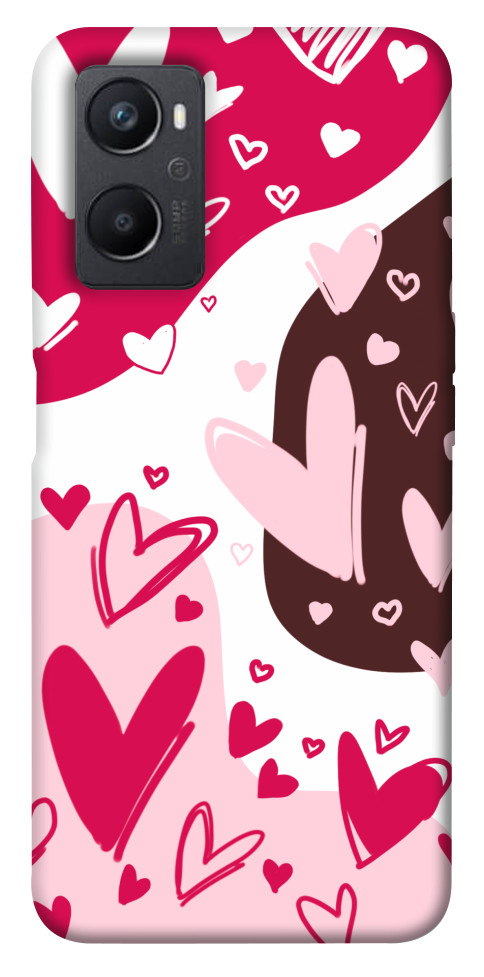 Чехол Hearts mood для Oppo A36