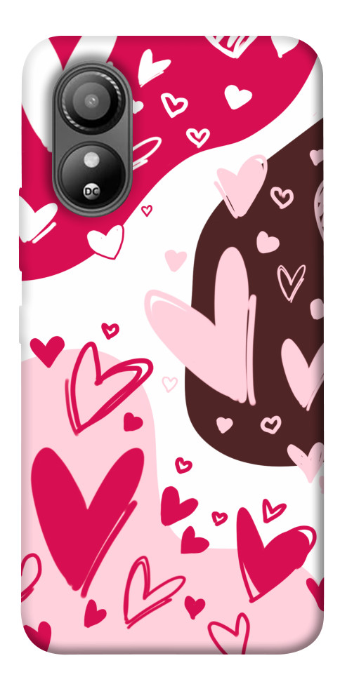 Чехол Hearts mood для ZTE Blade L220