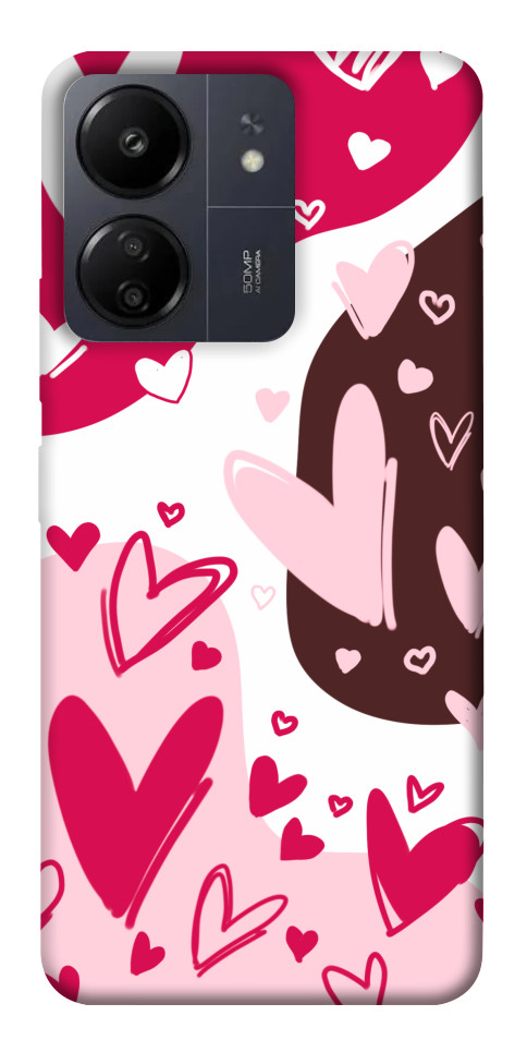 Чехол Hearts mood для Xiaomi Redmi 13C