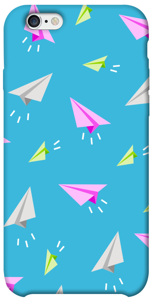 Чехол Бумажные самолетики для iPhone 6