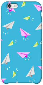 Чехол Бумажные самолетики для iPhone 6 (4.7'')