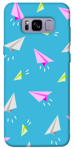 Чехол Бумажные самолетики для Galaxy S8+
