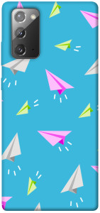 Чехол Бумажные самолетики для Galaxy Note 20