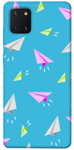 Чехол Бумажные самолетики для Galaxy Note 10 Lite (2020)