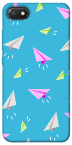 Чехол Бумажные самолетики для Xiaomi Redmi 6A