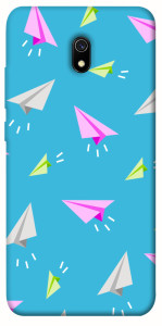 Чехол Бумажные самолетики для Xiaomi Redmi 8a