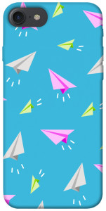 Чехол Бумажные самолетики для iPhone 7 (4.7'')