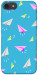 Чехол Бумажные самолетики для iPhone 8