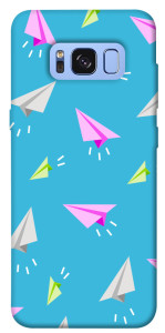 Чехол Бумажные самолетики для Galaxy S8 (G950)