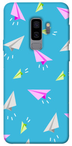 Чехол Бумажные самолетики для Galaxy S9+