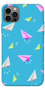 Чехол Бумажные самолетики для iPhone 12 Pro