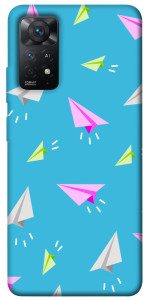 Чехол Бумажные самолетики для Xiaomi Redmi Note 11 Pro 5G