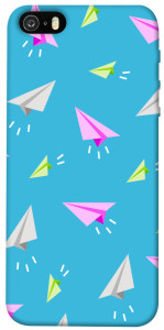 Чехол Бумажные самолетики для iPhone 5